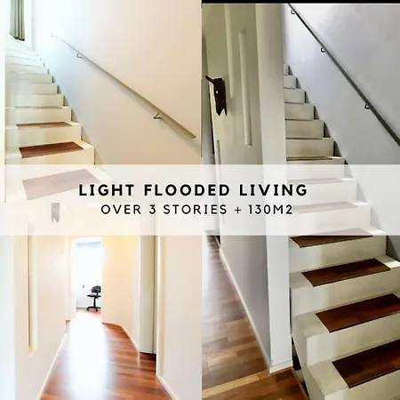 بيت للعطل Townhouse With Garden, Terrace & Balcony برلين