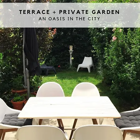 Townhouse With Garden, Terrace & Balcony *