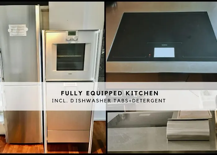 Townhouse With Garden, Terrace & Balcony بيت للعطل *