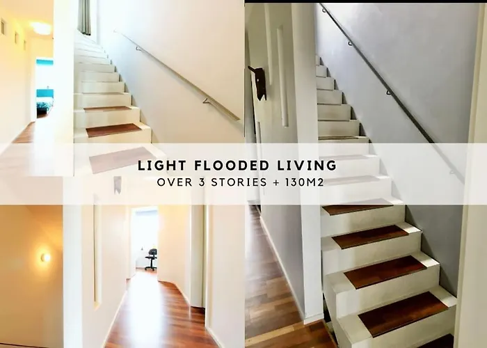 بيت للعطل Townhouse With Garden, Terrace & Balcony برلين